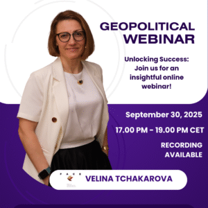 Online Geopolitical Webinar: SEPTEMBER 30 | LIVE GEO-STRATEGIC BRIEFING
