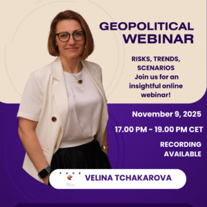 Online Geopolitical Webinar: NOVEMBER 09 | LIVE GEO-STRATEGIC BRIEFING